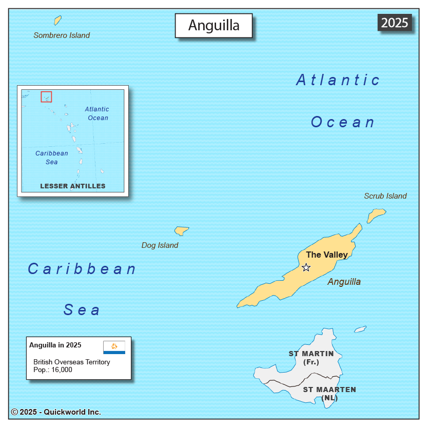 Anguilla on Map: Discovering Paradise