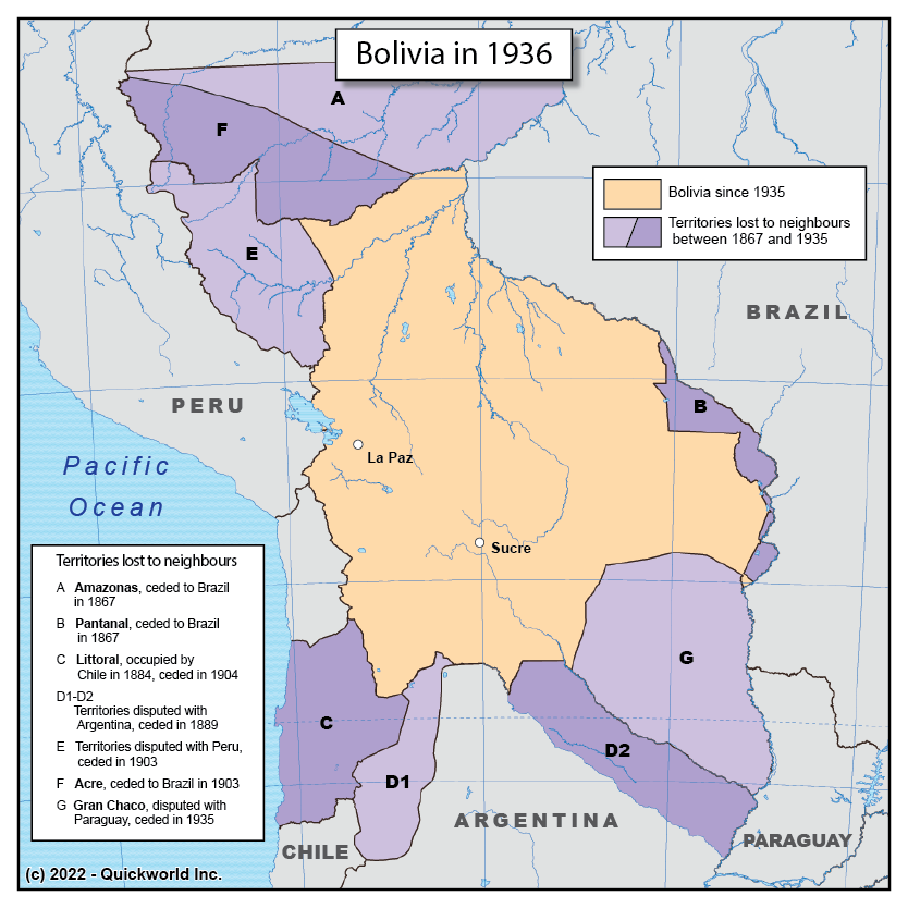 Bolivia in 1936