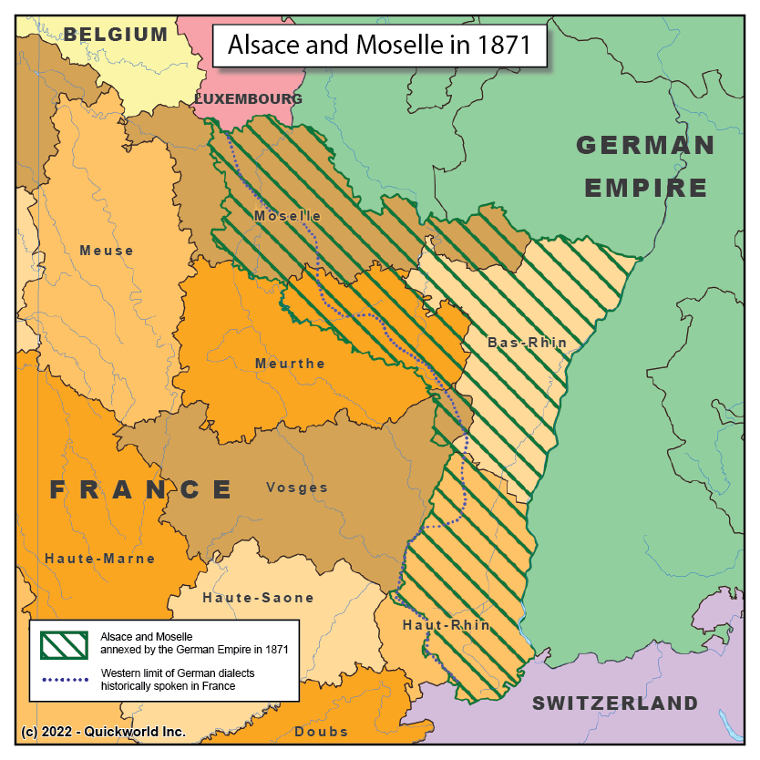 Franco Prussian War Map Franco Prussian War Map