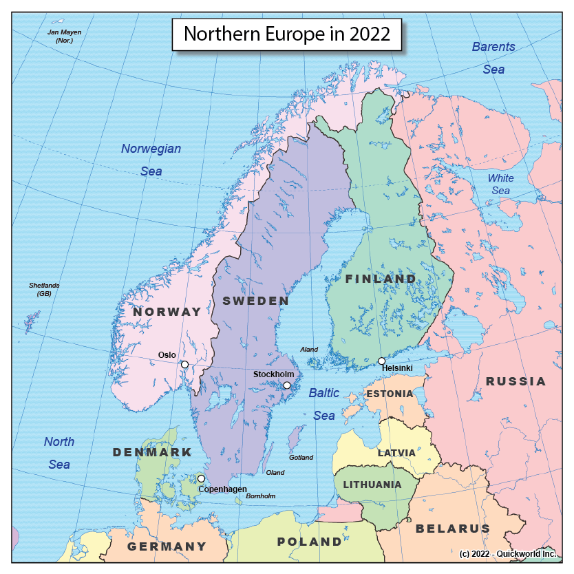 Northern Europe in 2022