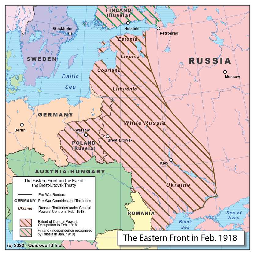 The Eastern Front in 1918