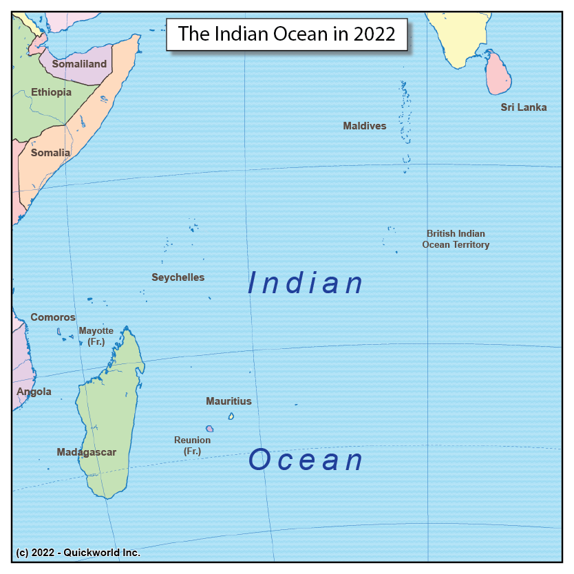 The Indian Ocean in 2022
