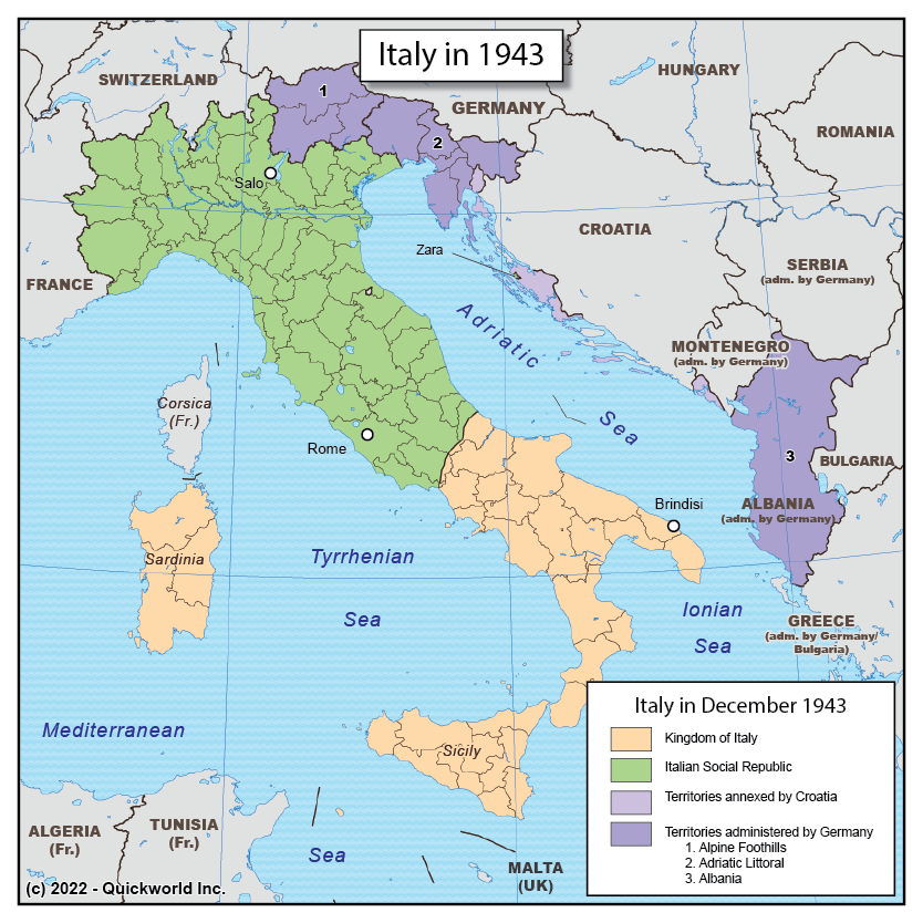 Italy in 1943