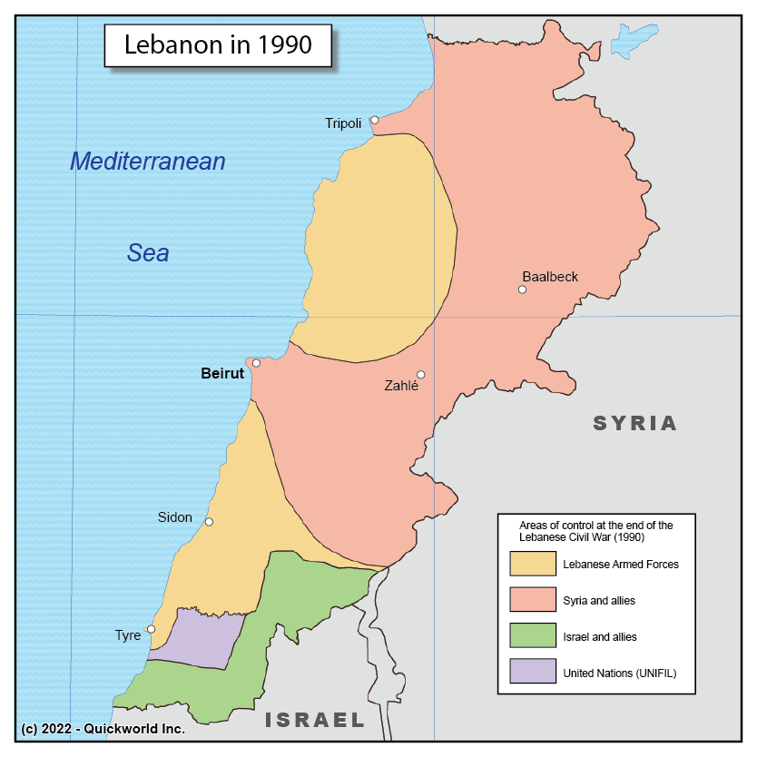 The Lebanon Civil War