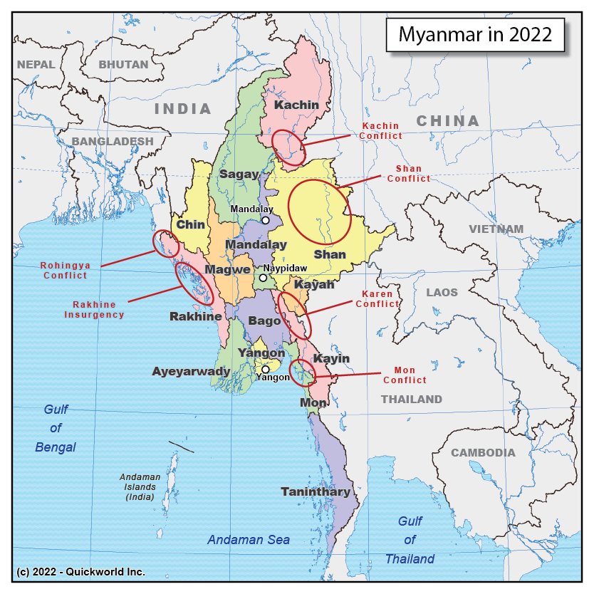 Myanmar in 2022