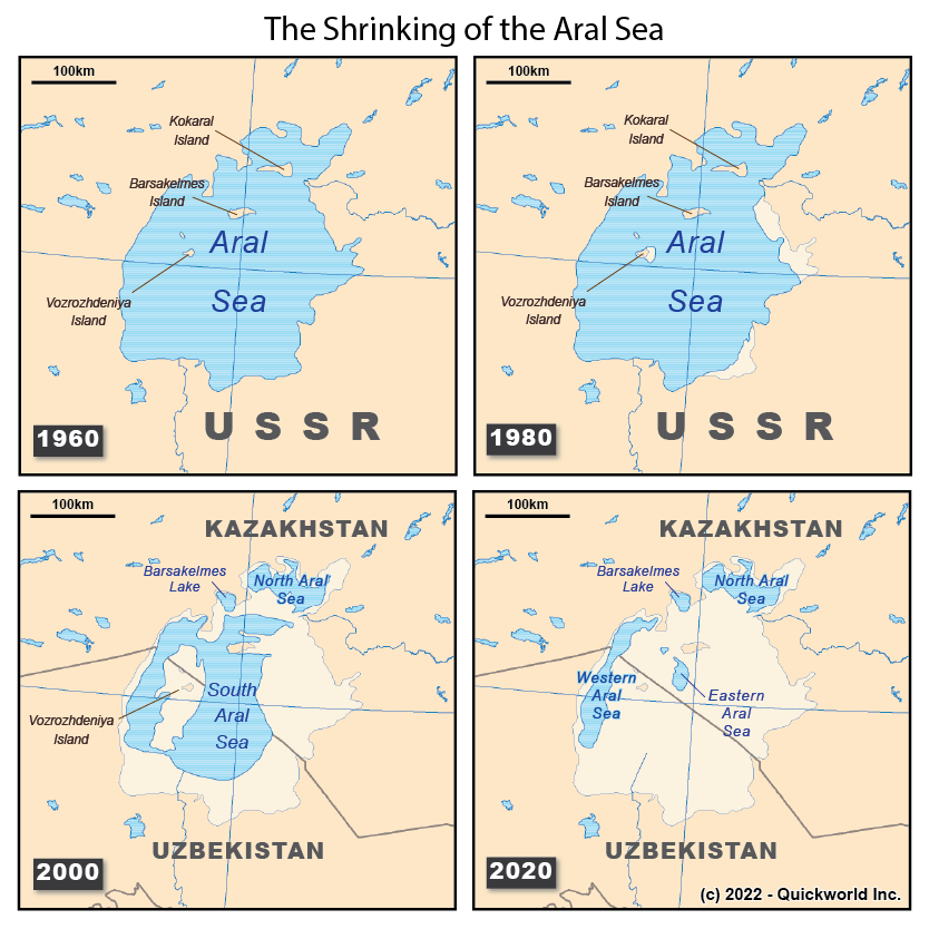 The Drying of the Aral Sea