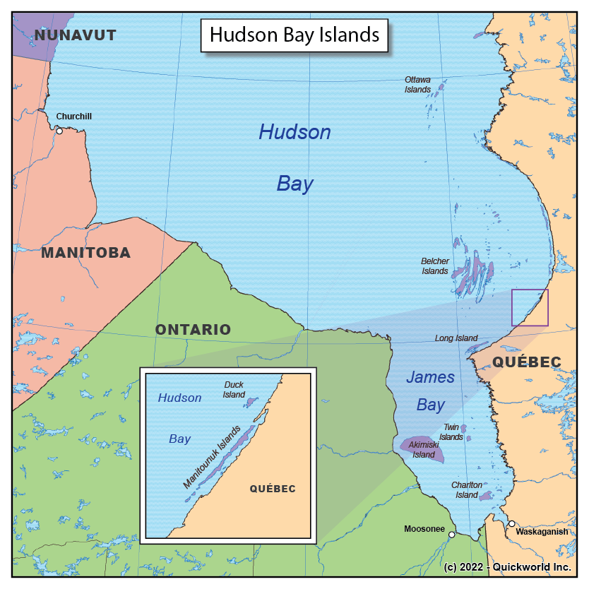 The Hudson Bay Islands