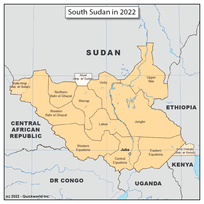 South Sudan in 2022