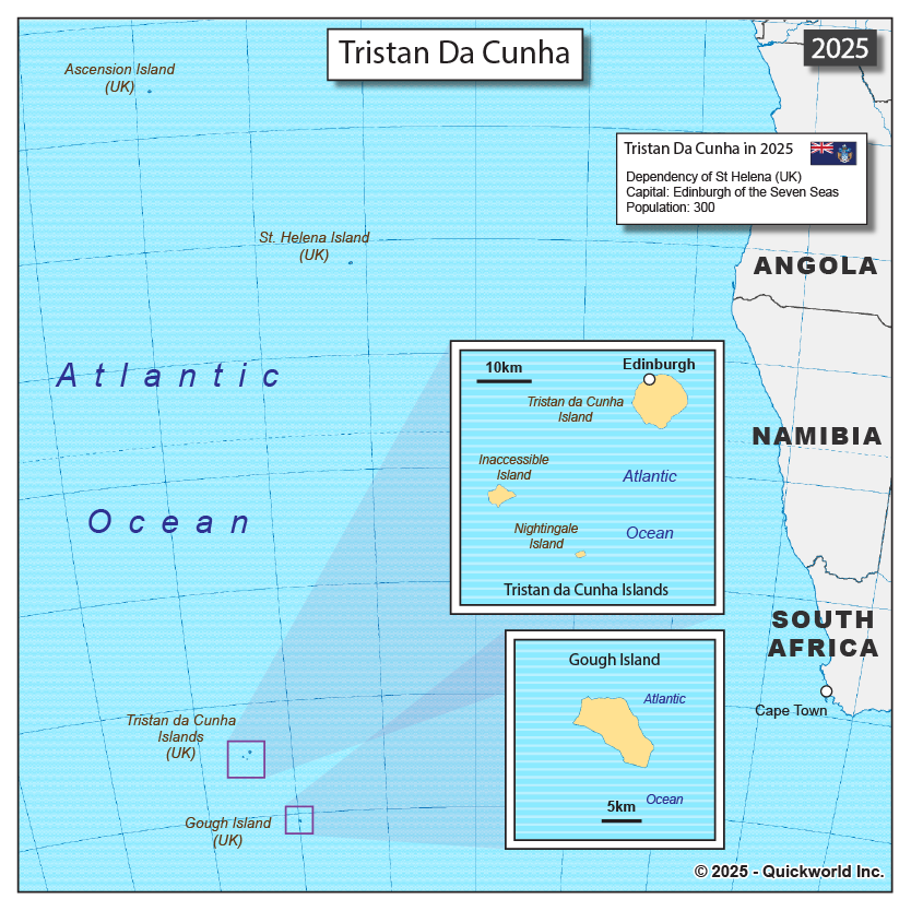 Tristan Da Cunha 2025