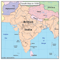 South Asia in 1930