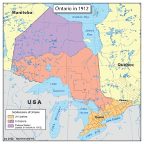 Ontario in 1912