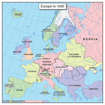 Europe in 1600