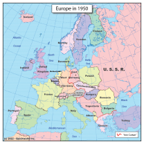 Europe in 1950