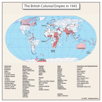 The British Empire in 1945