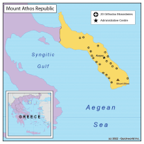 Mount Athos in 2022
