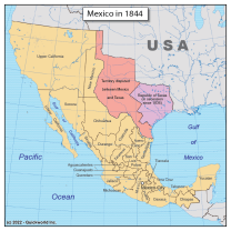 Mexico in 1844
