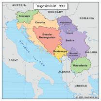 Yugoslavia in 1990
